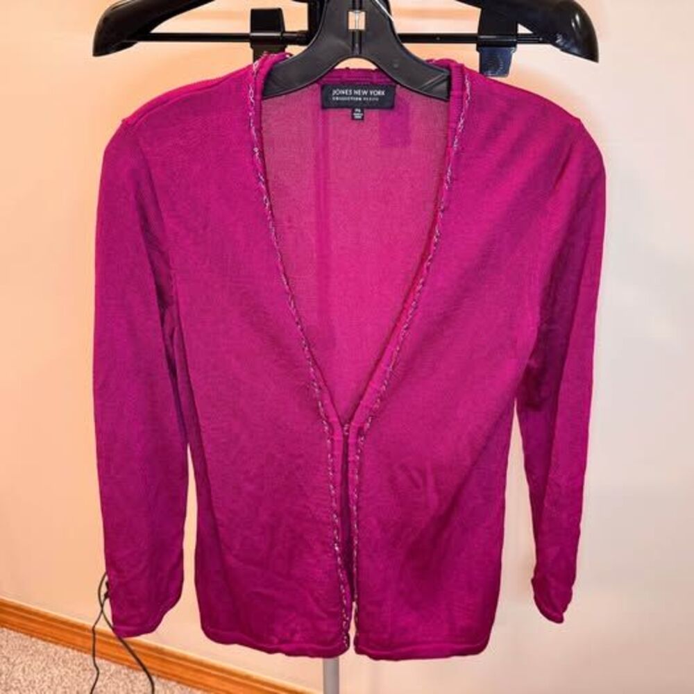 Jones New York Collection Small Petite Cardigan